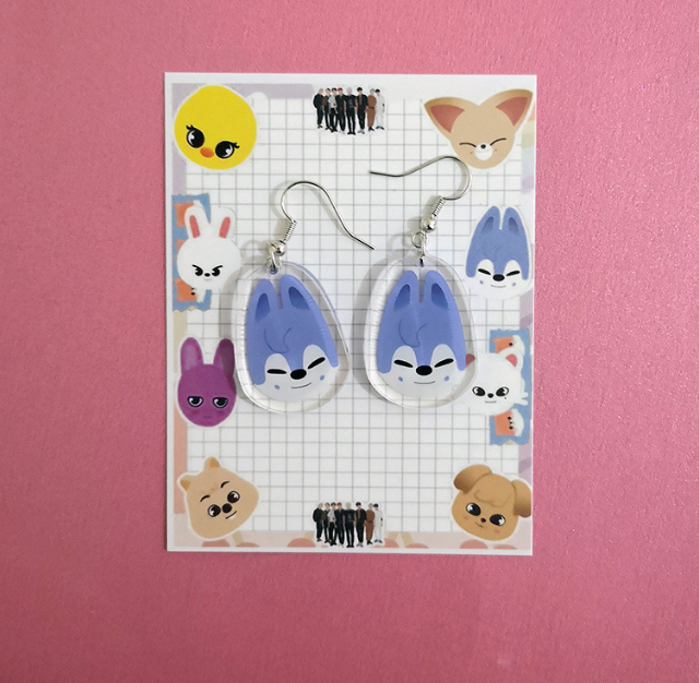 SKZoo Acrylic Earrings