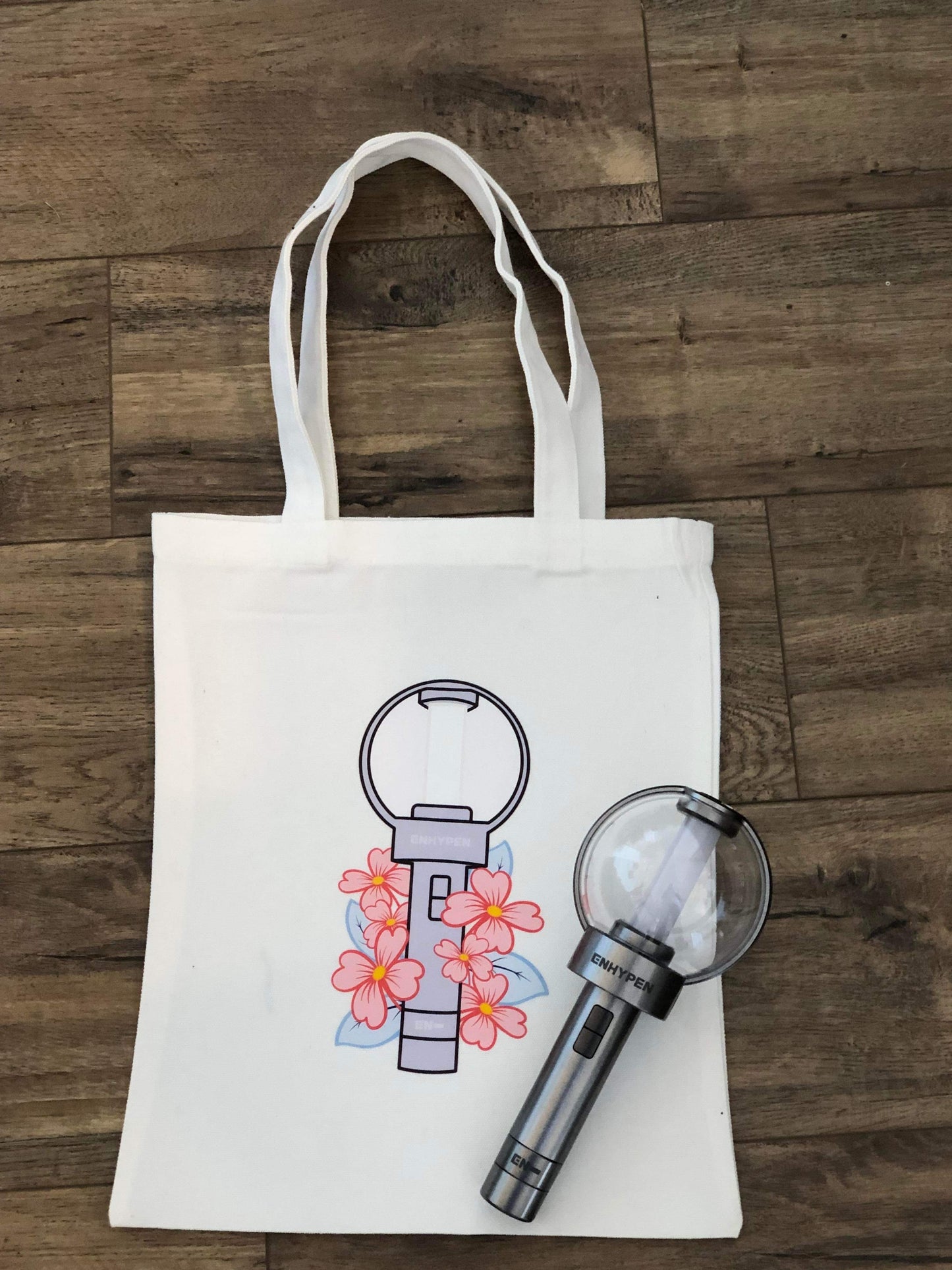 Enhypen Lightstick Tote Bag