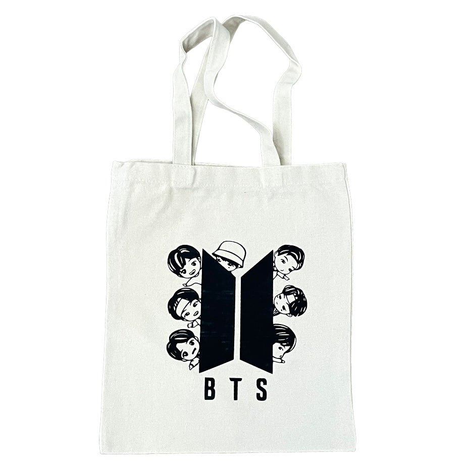 BTS Tiny Tan Tote Bag